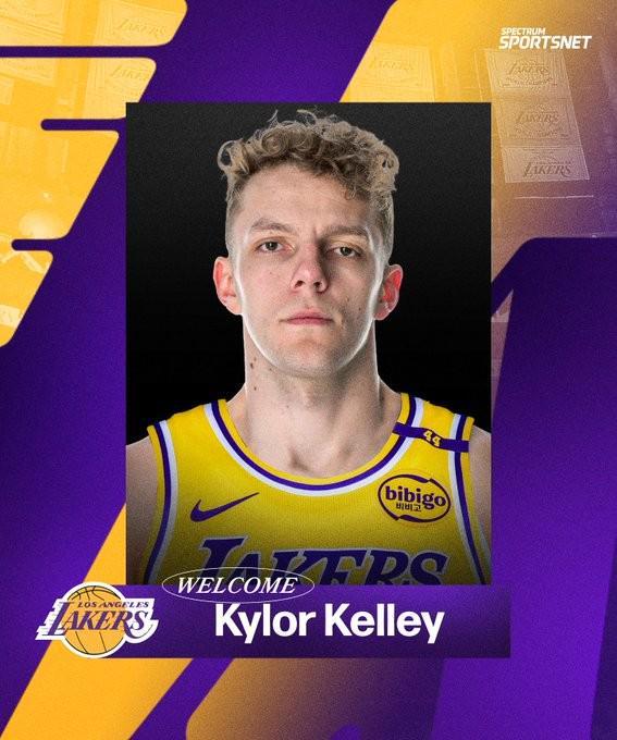 官方：湖人签下中锋28岁中锋凯勒-凯利；据悉双方签下E10合同